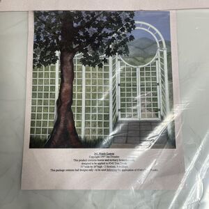 Vintage 1996 Jan Dressler 341 Maple Leaves Large Mural Stencil 53x20”